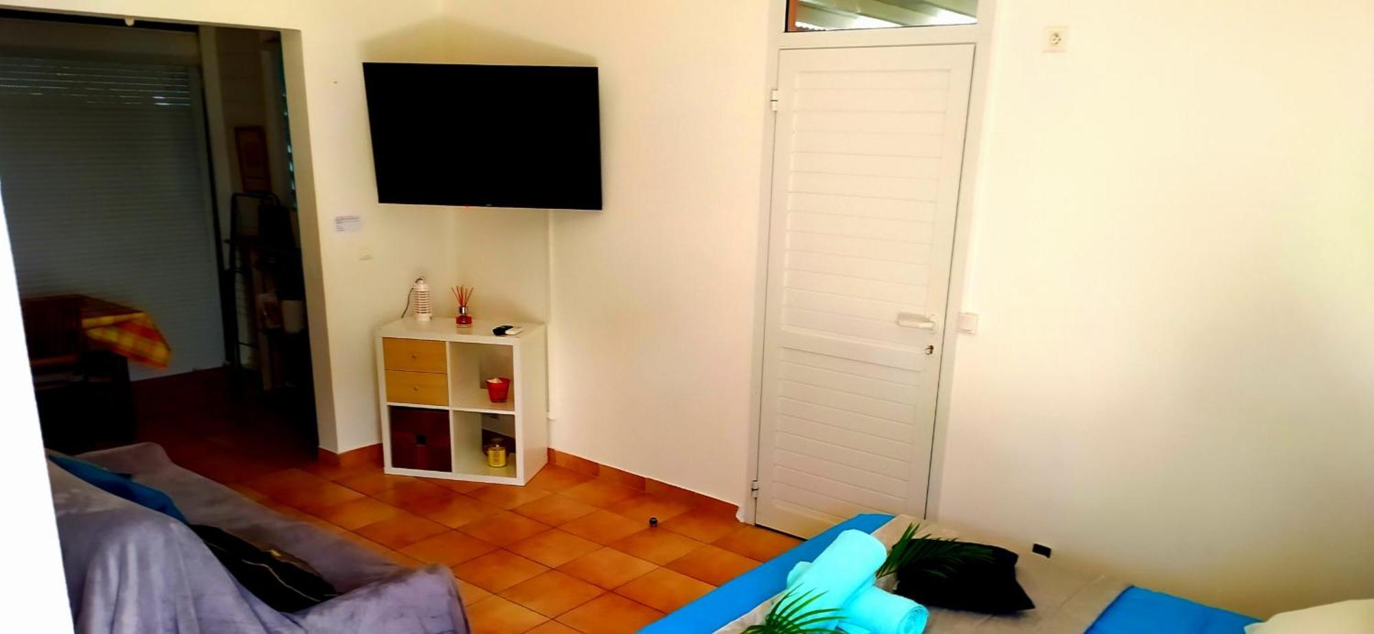 Bungalow La Papaye Bleue Residence Acces Piscine & Plage Сен-Франсуа Экстерьер фото